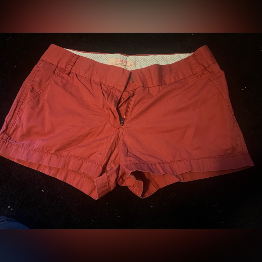 Brick Red J Crew Women’s Shorts